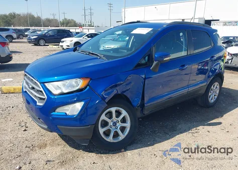 2018 Ford Ecosport Se z USA, uszkodzony, nr VIN MAJ6P1UL2JC209262